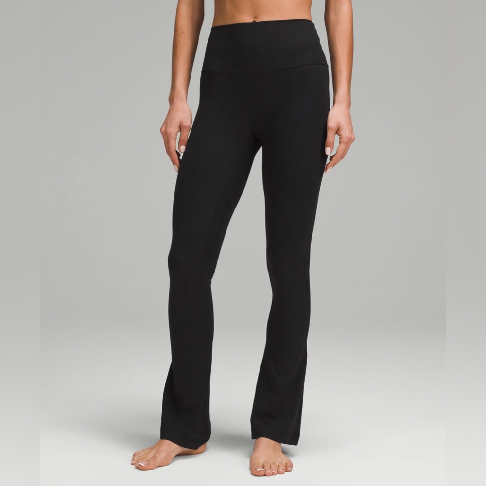 Lululemon align ribbed mini flare (extra short)